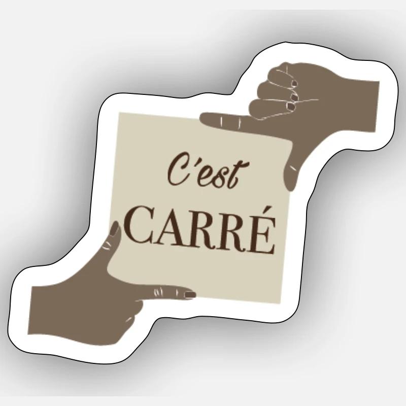 Sticker taille S (10 x 10 cm) - 