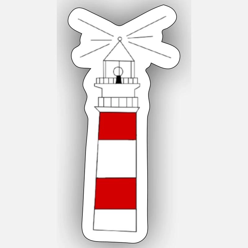 Leuchtturm Sticker Größe S (10 x 10 cm)