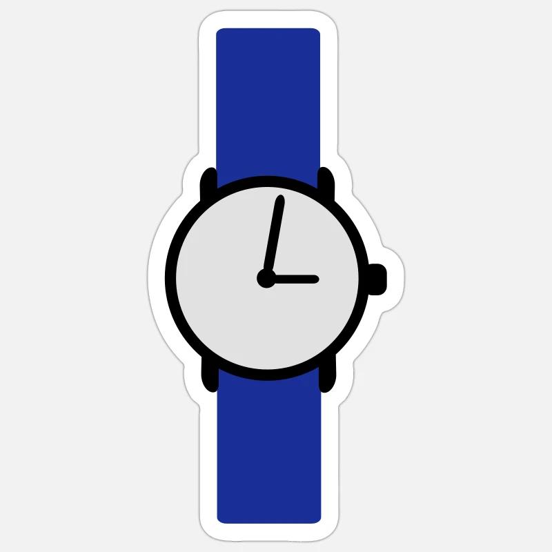 Watch - clock Sticker size S (10 x 10 cm)