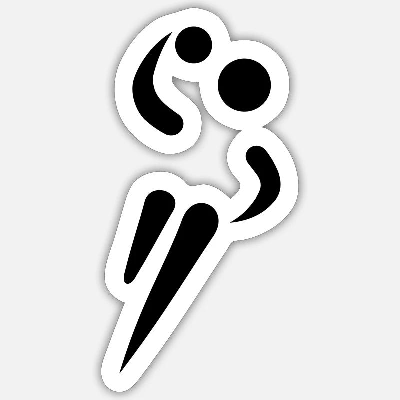 Sticker Größe S (10 x 10 cm) - 