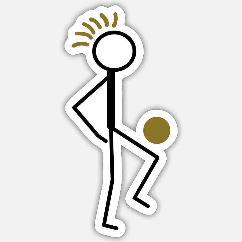 Sticker Größe S (10 x 10 cm) - 