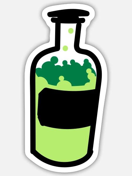  - Sticker Größe S (10 x 10 cm) - Mattweiß