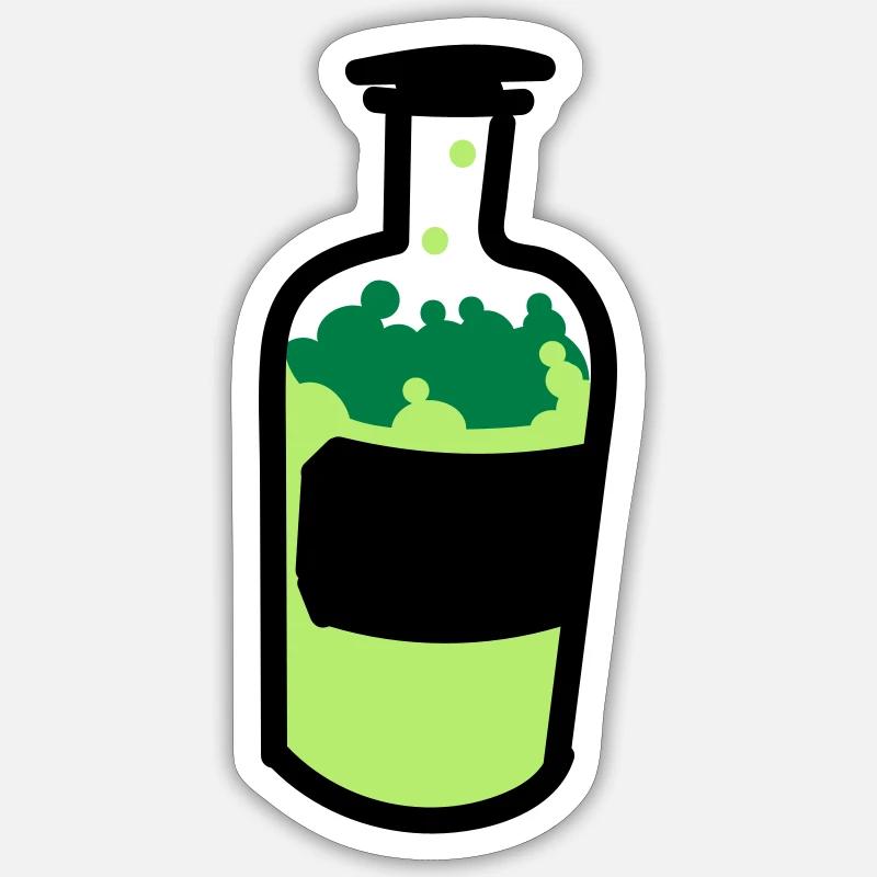 alkohol Sticker Größe S (10 x 10 cm)