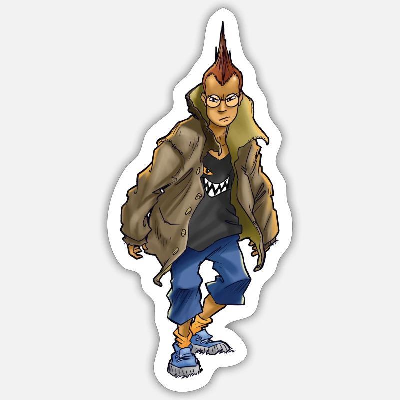 Sticker Größe S (10 x 10 cm) - 