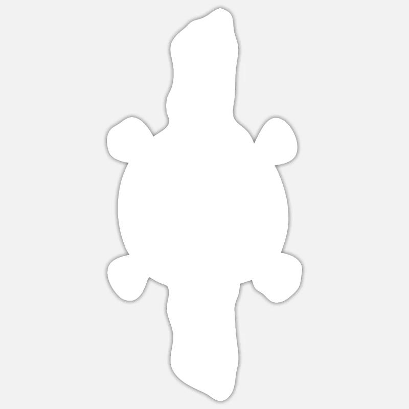 4 Elements - Sticker taille S (10 x 10 cm) - blanc mat