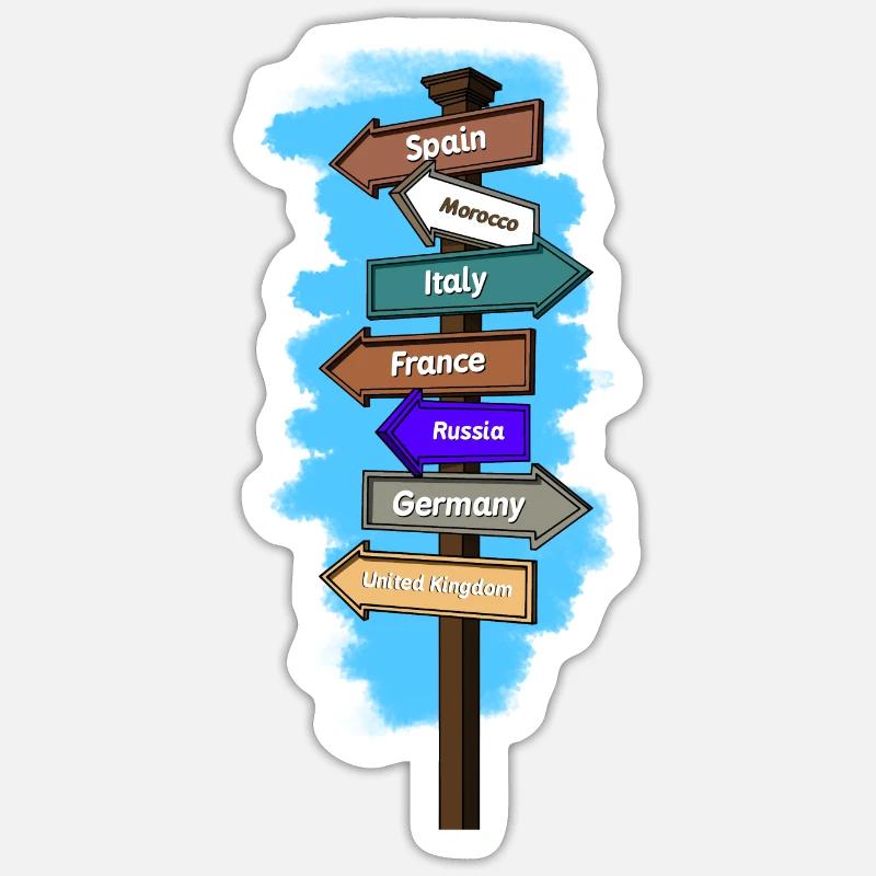 Sticker Größe S (10 x 10 cm) - 
