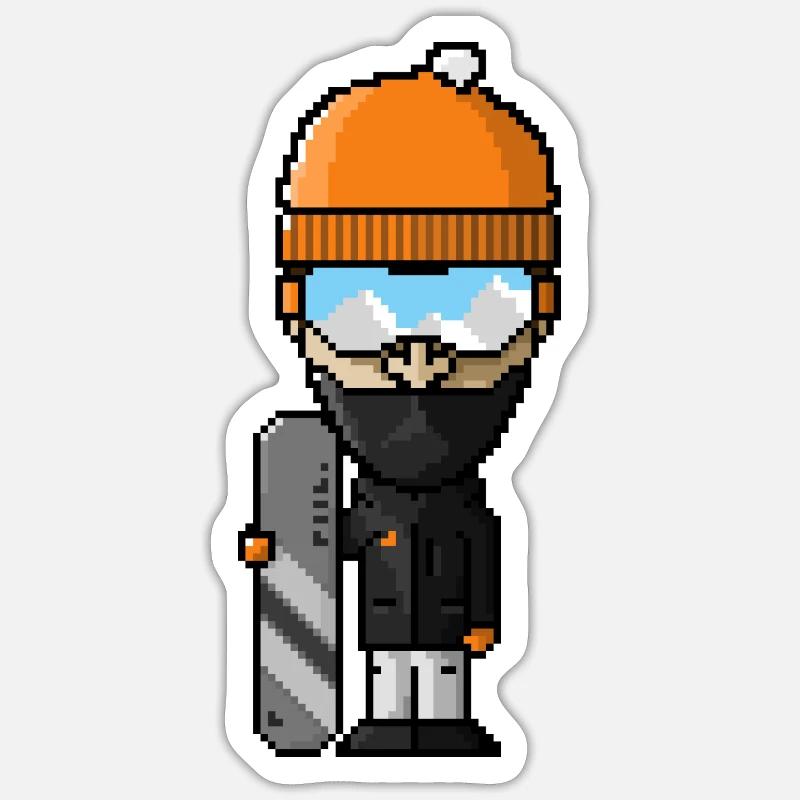 Sticker taille S (10 x 10 cm) - 