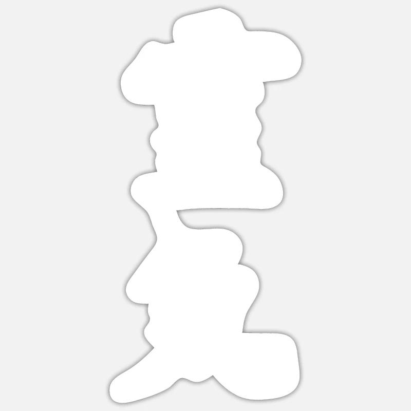 Sticker taille S (10 x 10 cm) - 