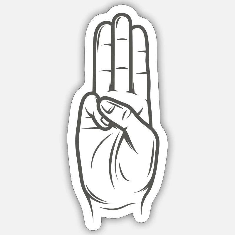 Sticker size S (10 x 10 cm) - 