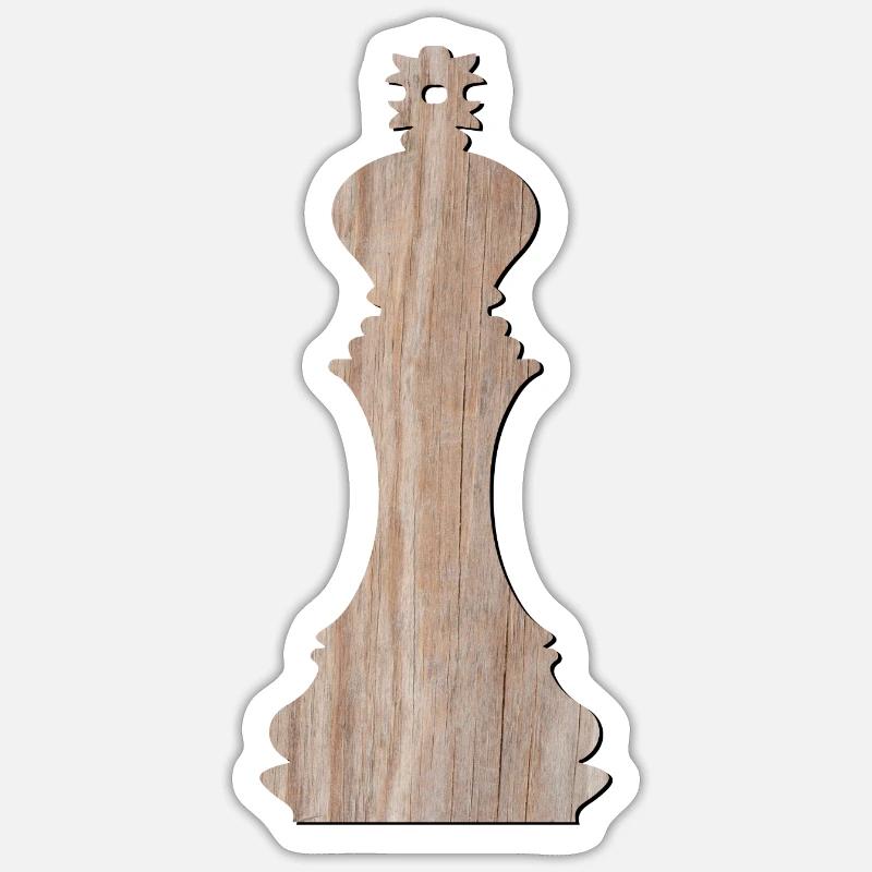 Chess Pieces Chess Game KING BOARD GAME Sticker size S (10 x 10 cm)