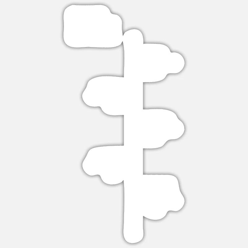 Sticker Größe S (10 x 10 cm) - 
