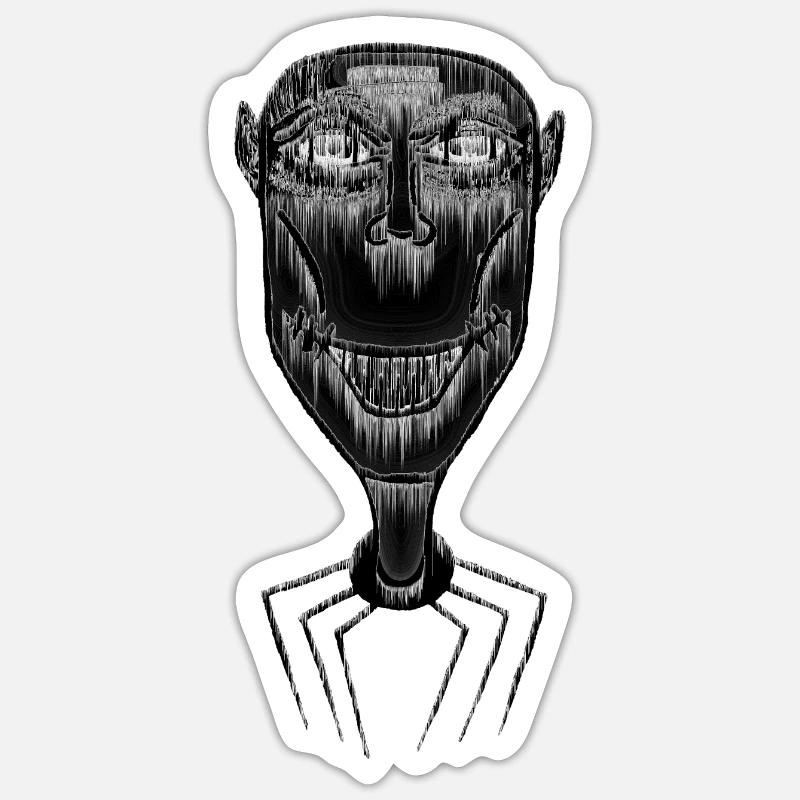 Die Spinne Sticker size S (10 x 10 cm)