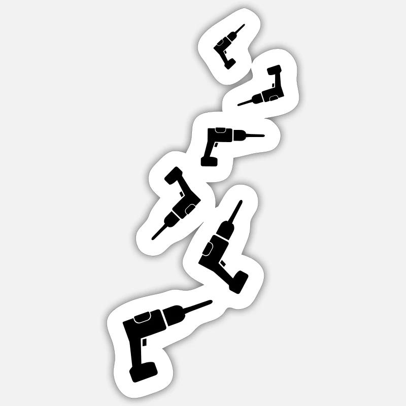 Forer - Sticker taille S (10 x 10 cm) - blanc mat