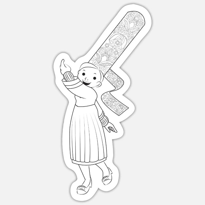 Sticker Größe S (10 x 10 cm) - 