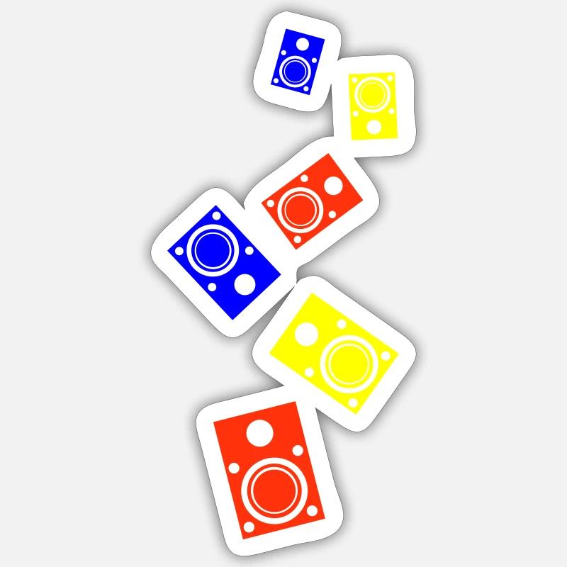 Sticker Größe S (10 x 10 cm) - 