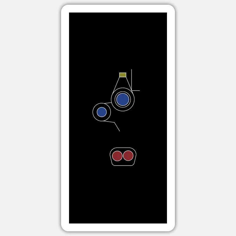 Sticker taille S (10 x 10 cm) - 