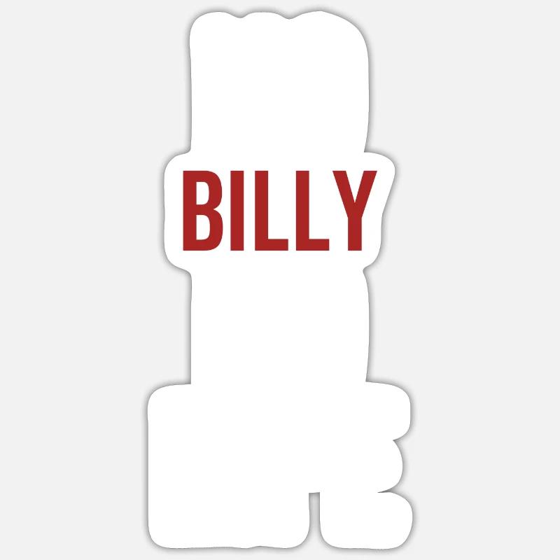 No Billy No Life - Sticker size S (10 x 10 cm) - white matte