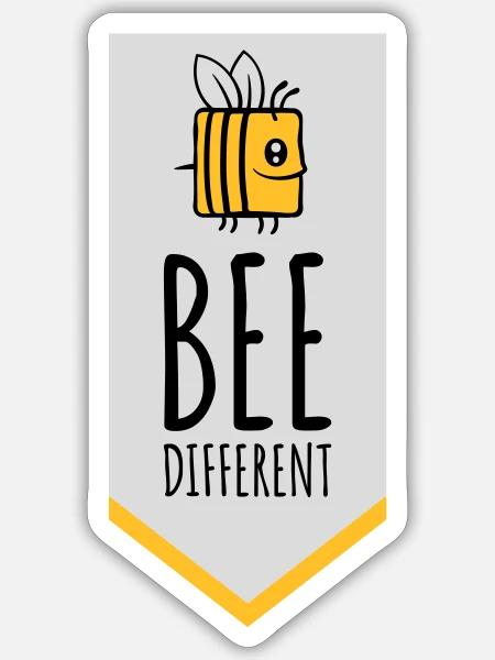 - Sticker size S (10 x 10 cm) - white matte