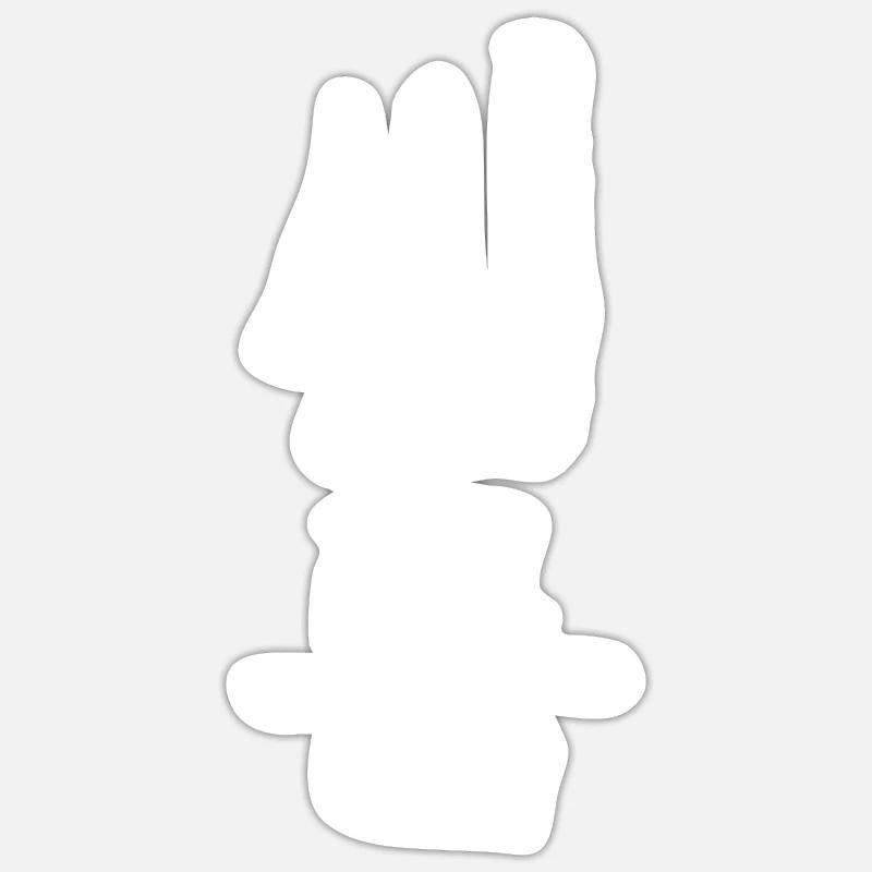 Ssireum - Sticker taille S (10 x 10 cm) - blanc mat