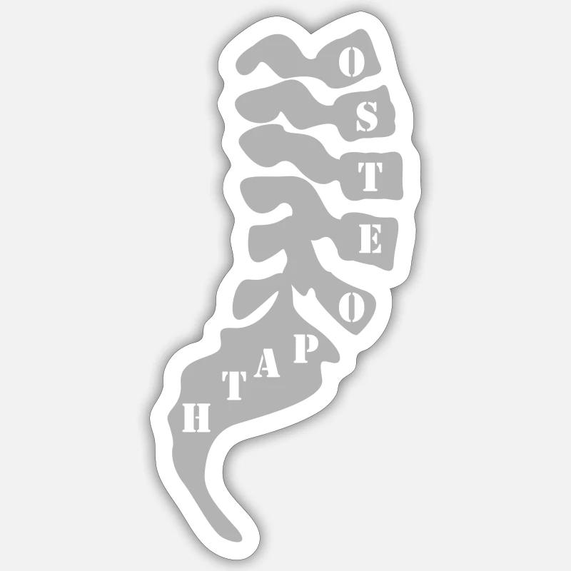 Osteopath 2023 - Sticker Größe S (10 x 10 cm) - Mattweiß