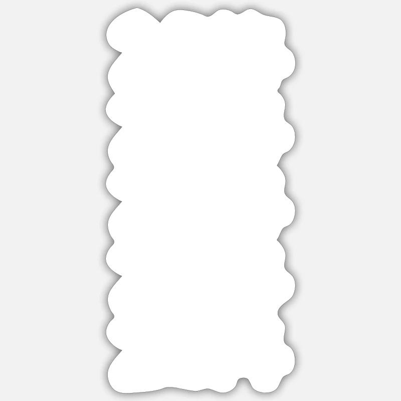 2014 2014 - Sticker Größe S (10 x 10 cm) - Mattweiß