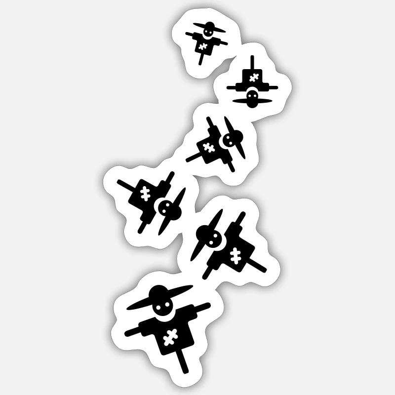 Sticker Größe S (10 x 10 cm) - 