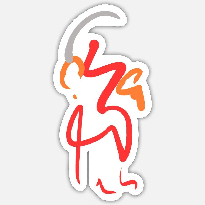 Sticker taille S (10 x 10 cm) - 