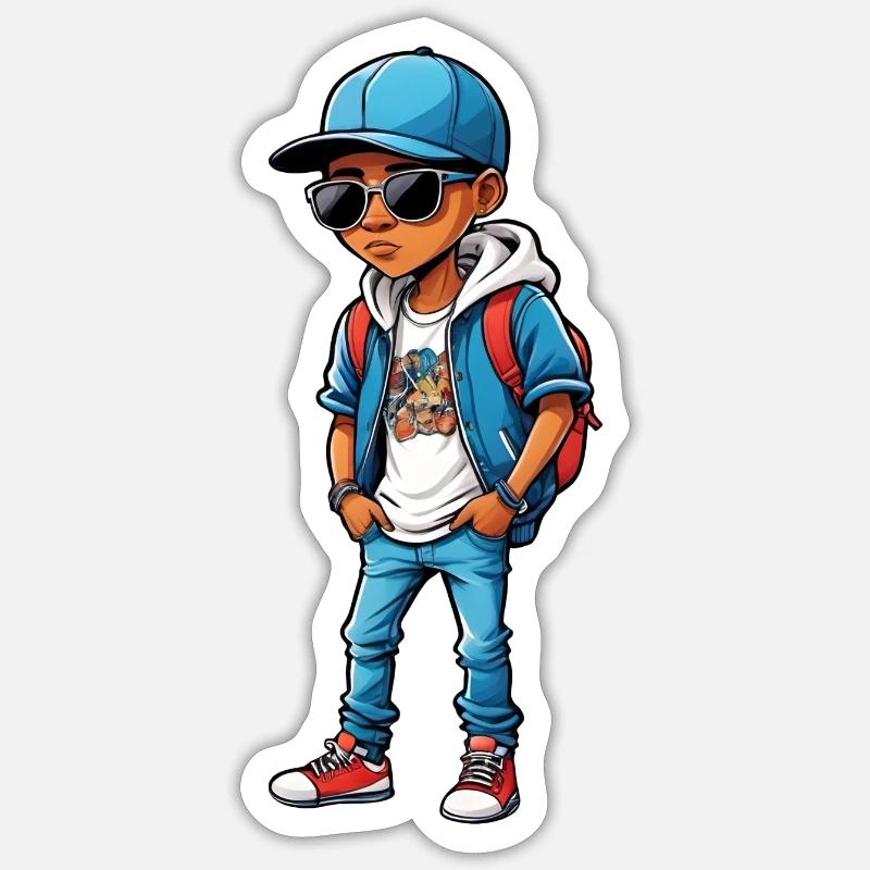 Sticker taille S (10 x 10 cm) - 