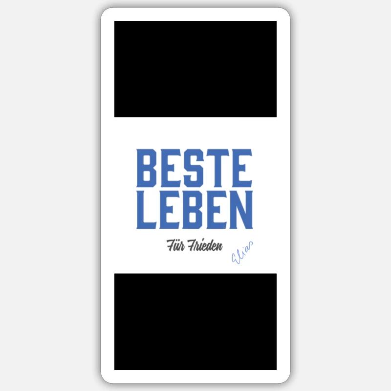 Sticker Größe S (10 x 10 cm) - 