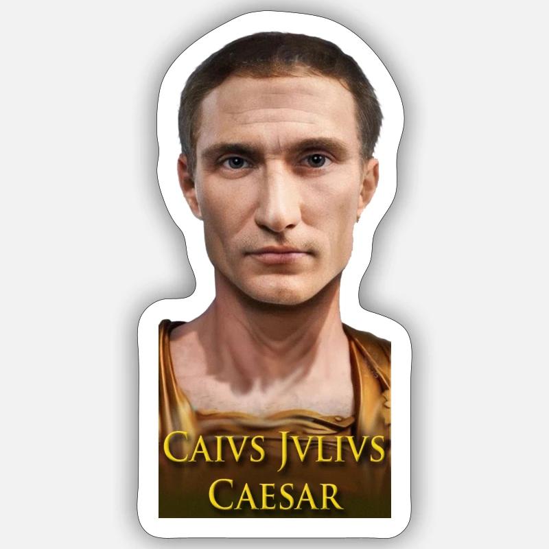 Emperor Caesar Sticker size S (10 x 10 cm)