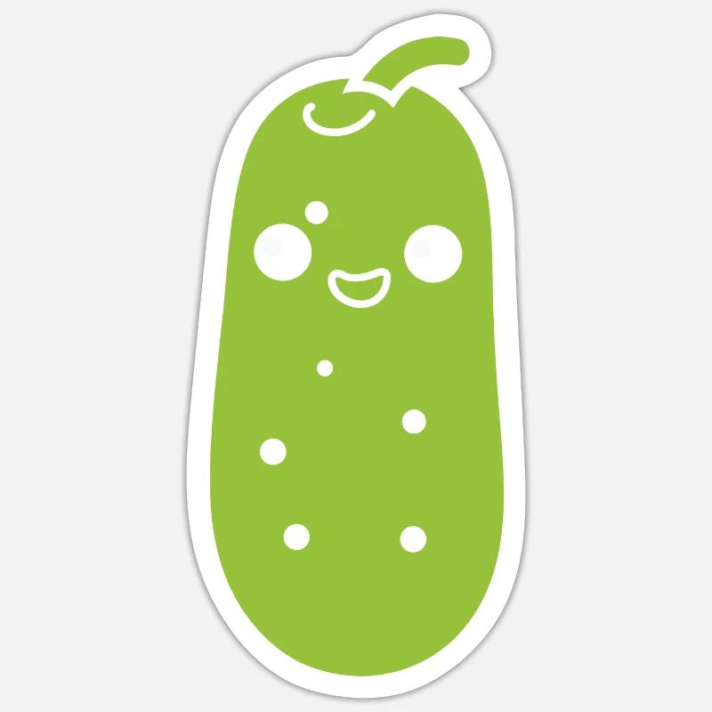 Cornichon Sticker taille S (10 x 10 cm)