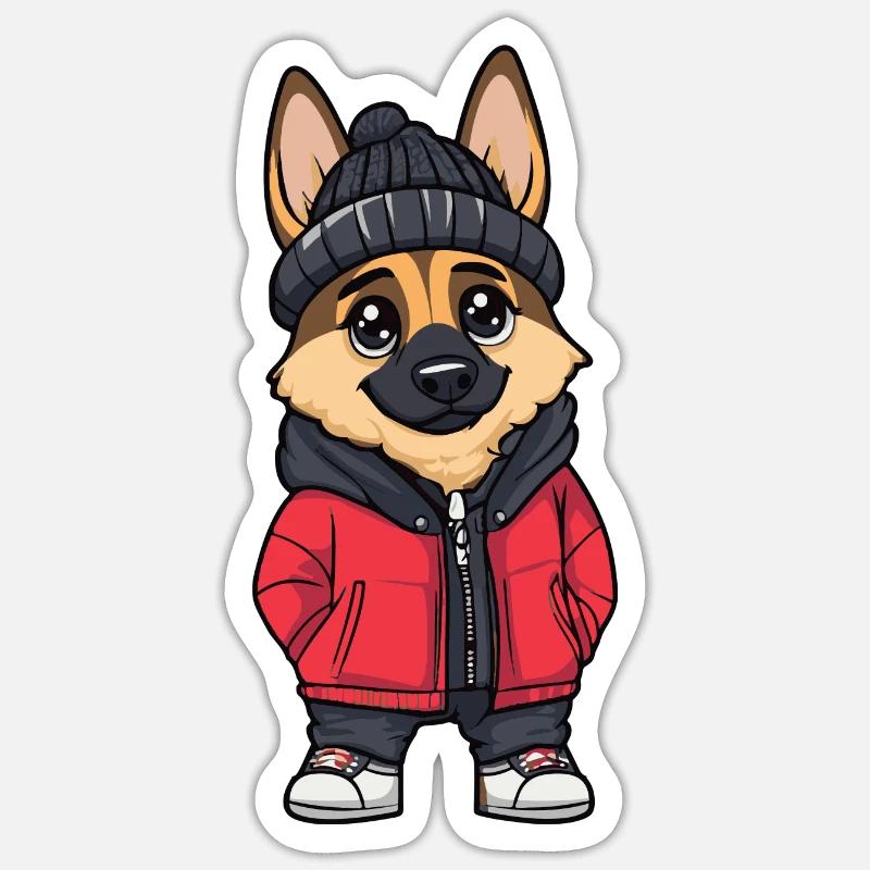 Sticker Größe S (10 x 10 cm) - 