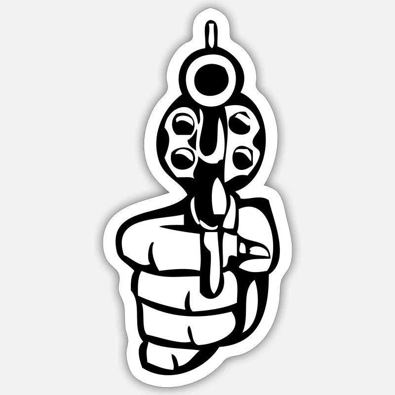 Sticker taille S (10 x 10 cm) - 
