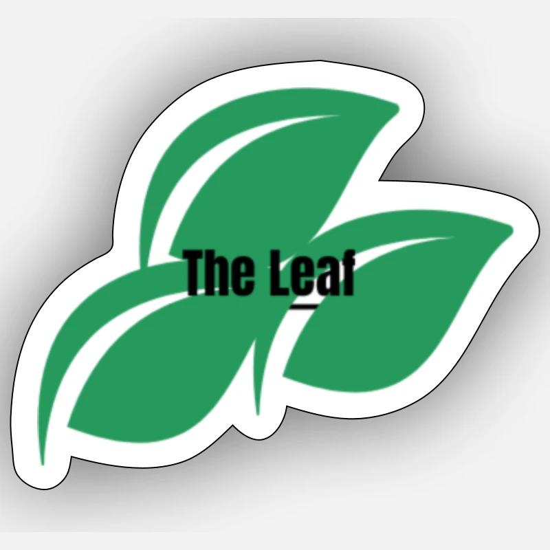 The Leaf Sticker Größe S (10 x 10 cm)