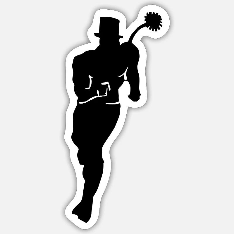 Lucky Chimney Sweep Sticker size S (10 x 10 cm)