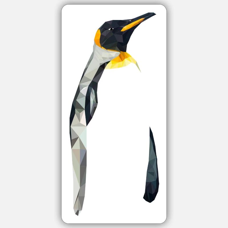 penguin - Sticker size S (10 x 10 cm) - white matte