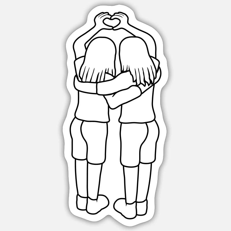 Sticker taille S (10 x 10 cm) - 