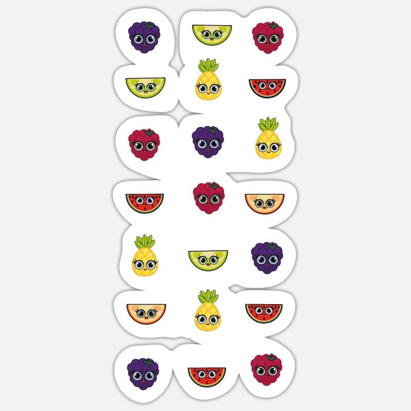 FRUIT SALAD Sticker size S (10 x 10 cm)