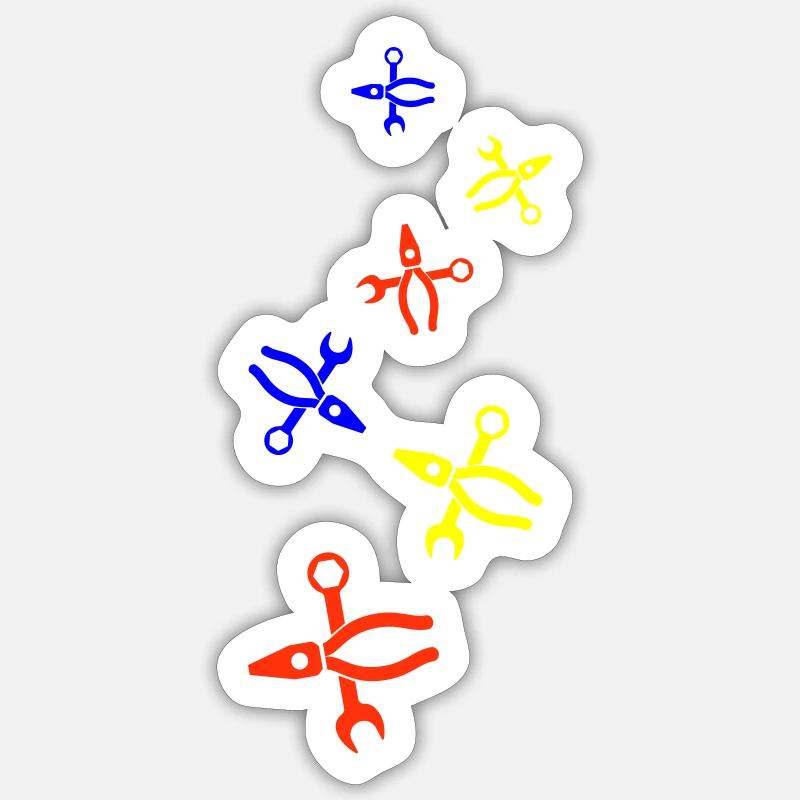 Sticker Größe S (10 x 10 cm) - 