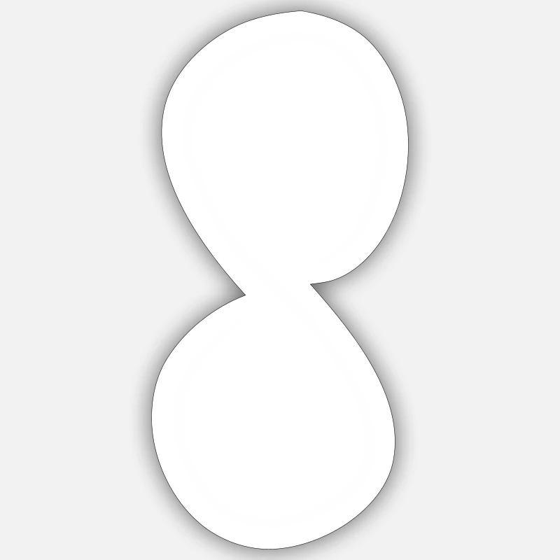 Infinity Sticker size S (10 x 10 cm)