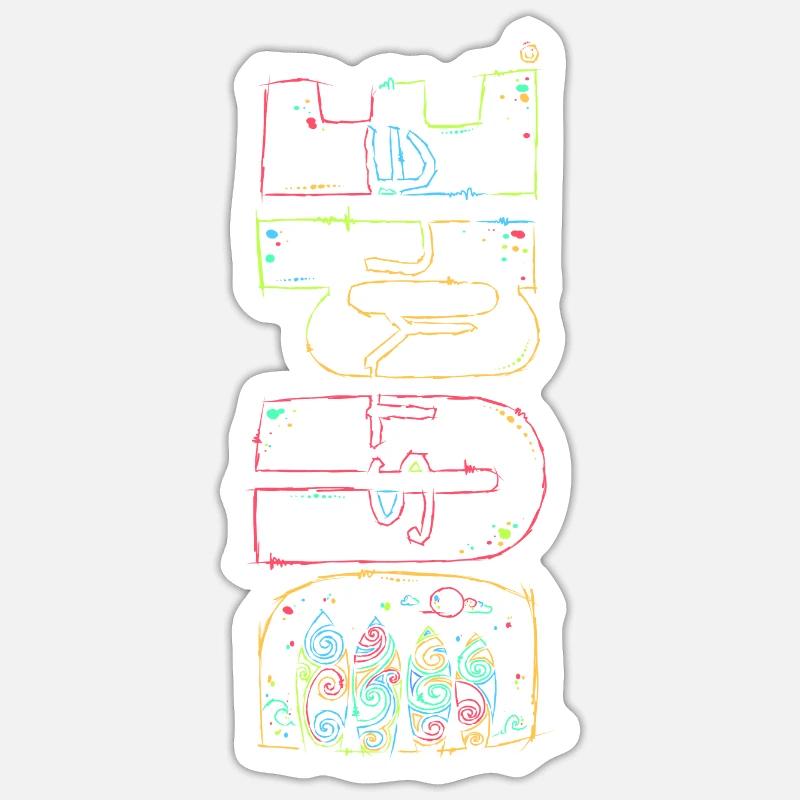 Sticker taille S (10 x 10 cm) - 