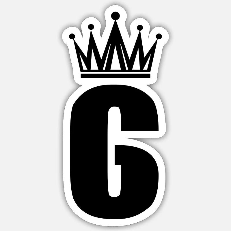 6 - Sticker size S (10 x 10 cm) - white matte