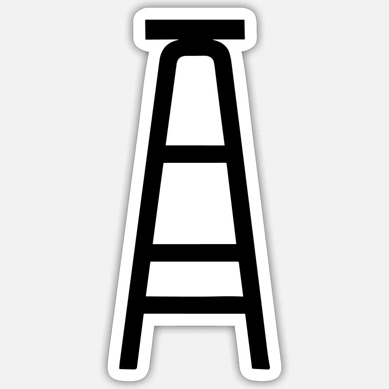 échelle Sticker taille S (10 x 10 cm)