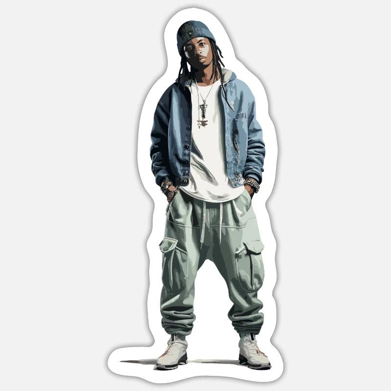 Sticker taille S (10 x 10 cm) - 