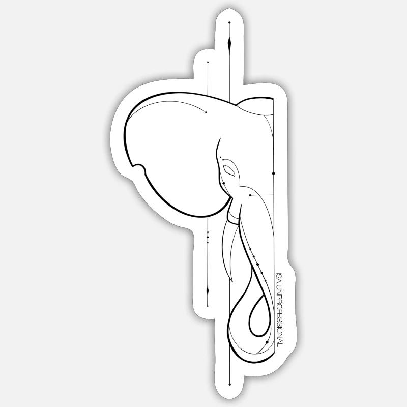 Sticker taille S (10 x 10 cm) - 