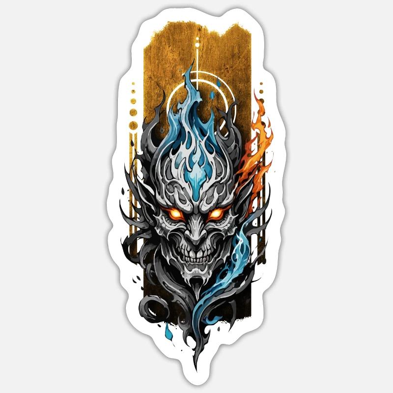 Infernal Convergence: Fire and Water Daemon Sticker size S (10 x 10 cm)