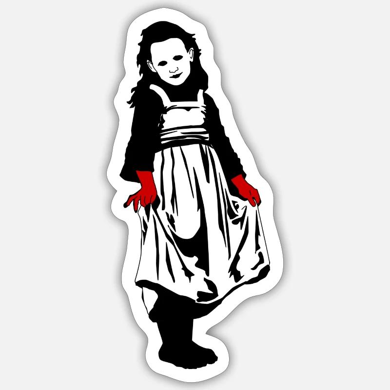 Sticker taille S (10 x 10 cm) - 