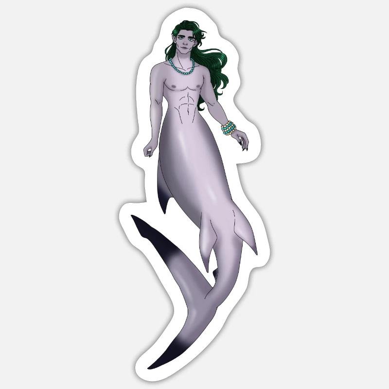 Lir - Sticker taille S (10 x 10 cm) - blanc mat
