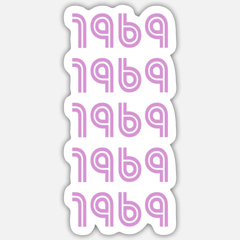Style 1969 Sticker size S (10 x 10 cm)
