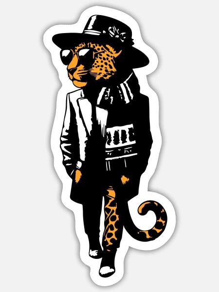  - Sticker size S (10 x 10 cm) - white matte